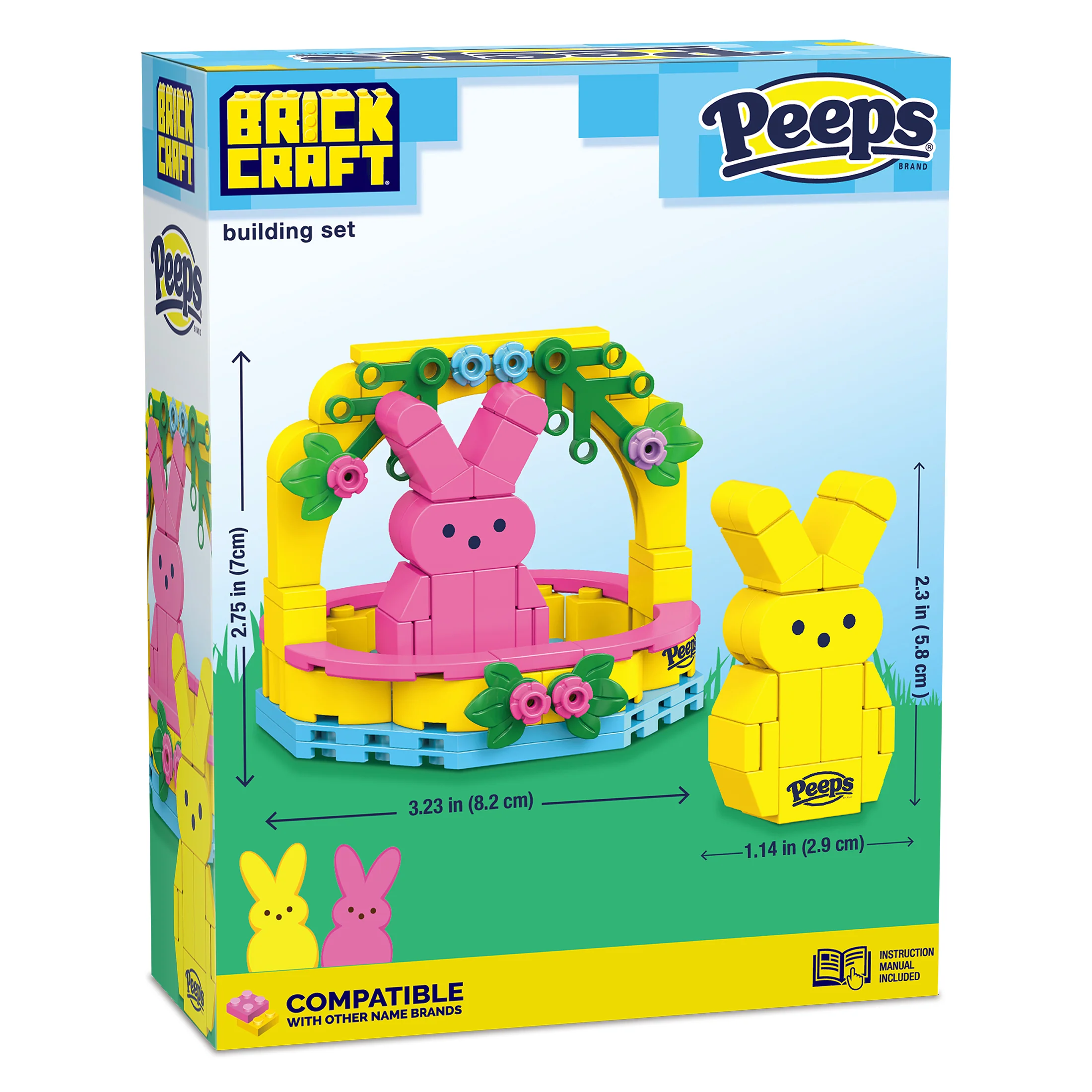 Peeps Easter Basket (Pink & Yellow) - Image 7