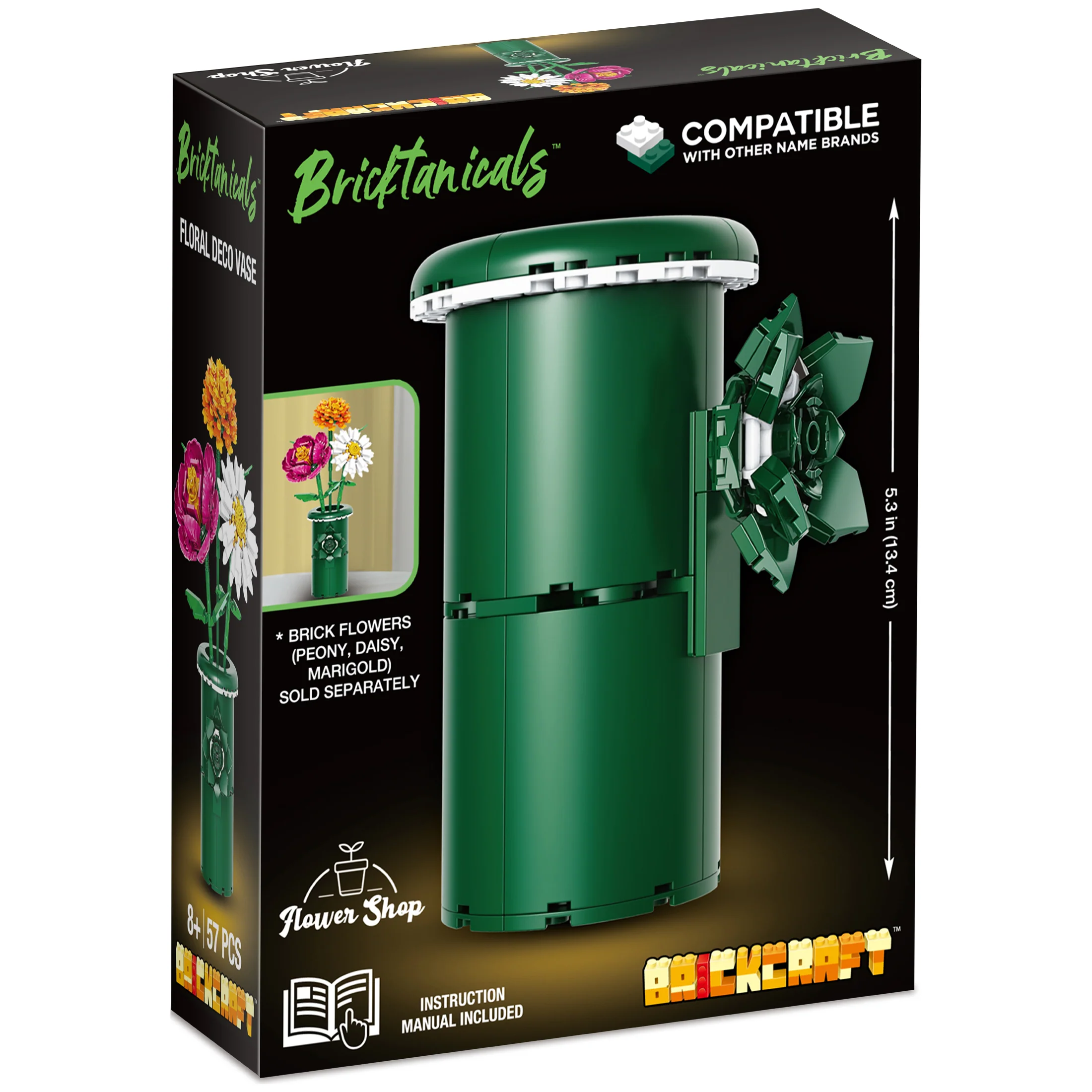 Floral Deco Vase - Image 6