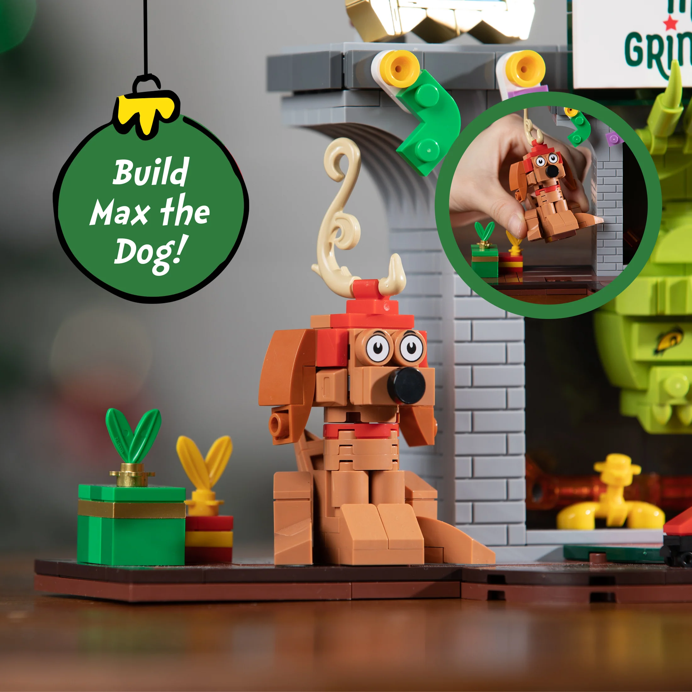 Grinch in Fireplace - Image 6
