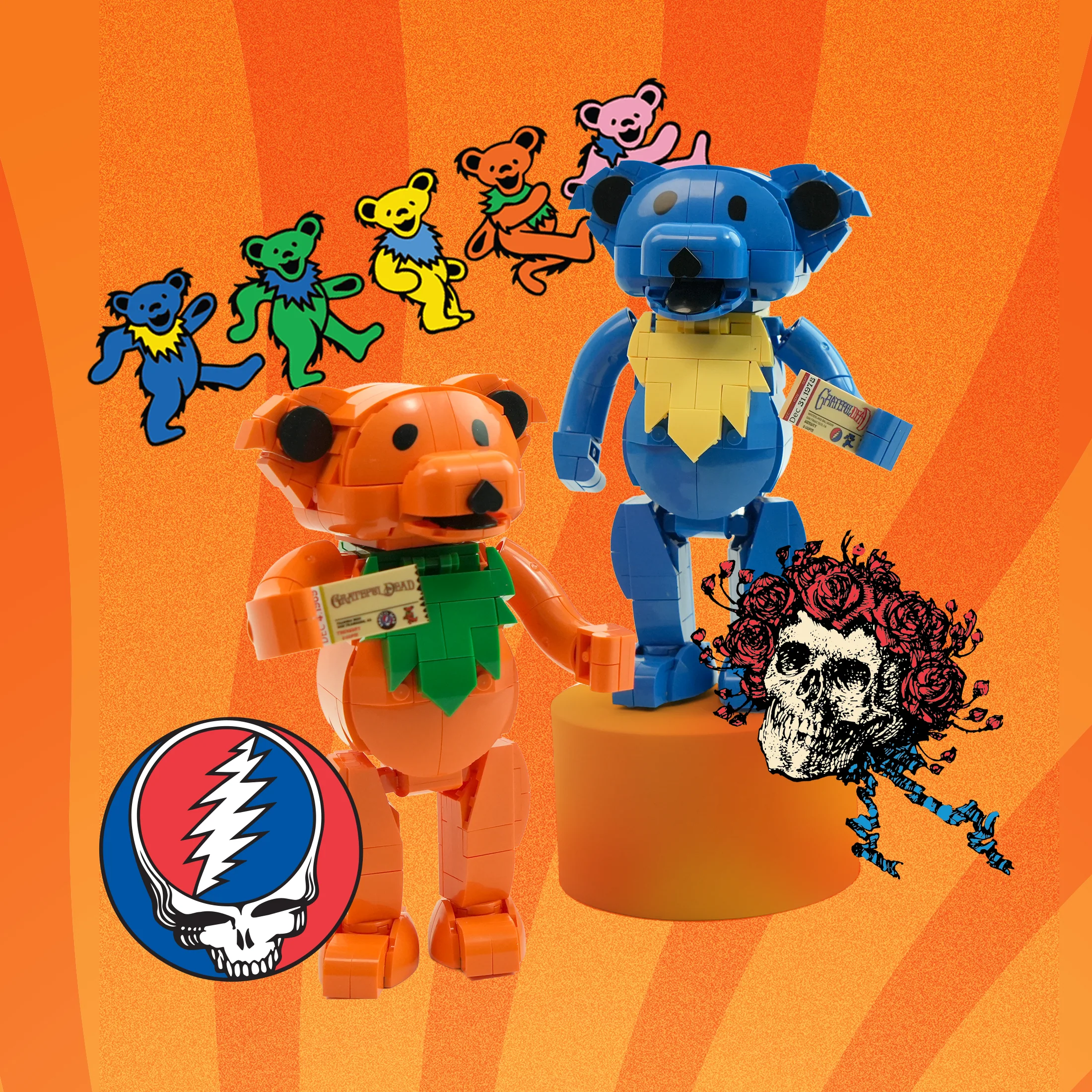 Stealie Blue Dancing Bear - Image 7